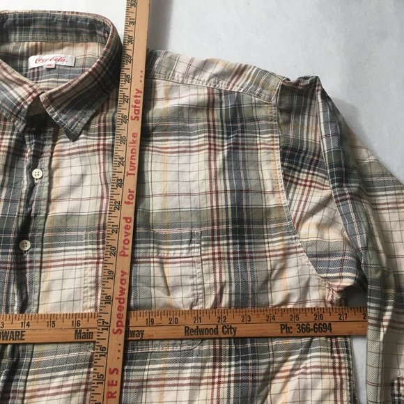 XL Coca-Cola Bottling Company Dress Shirt Employee Work 4L casual manager - Picture 5 of 6